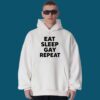 Eat Sleep Gay Repeat Shirt 4