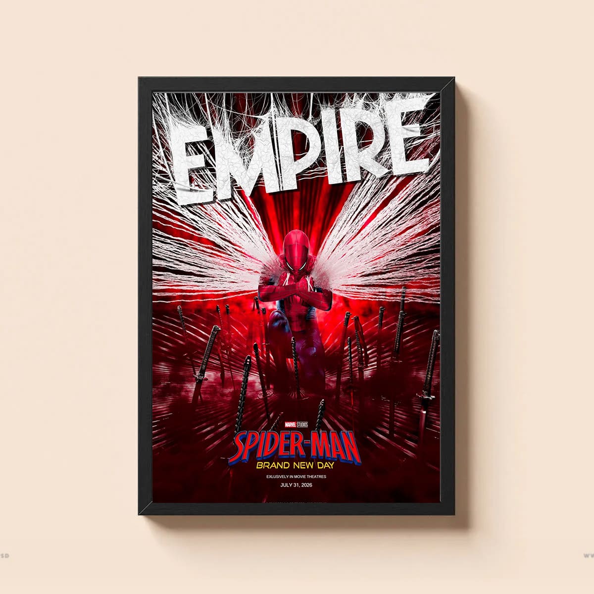 Empire Spider-Man Brand New Day July 31 2026 Poster Empire Spider-Man Brand New Day July 31 2026 Poster
