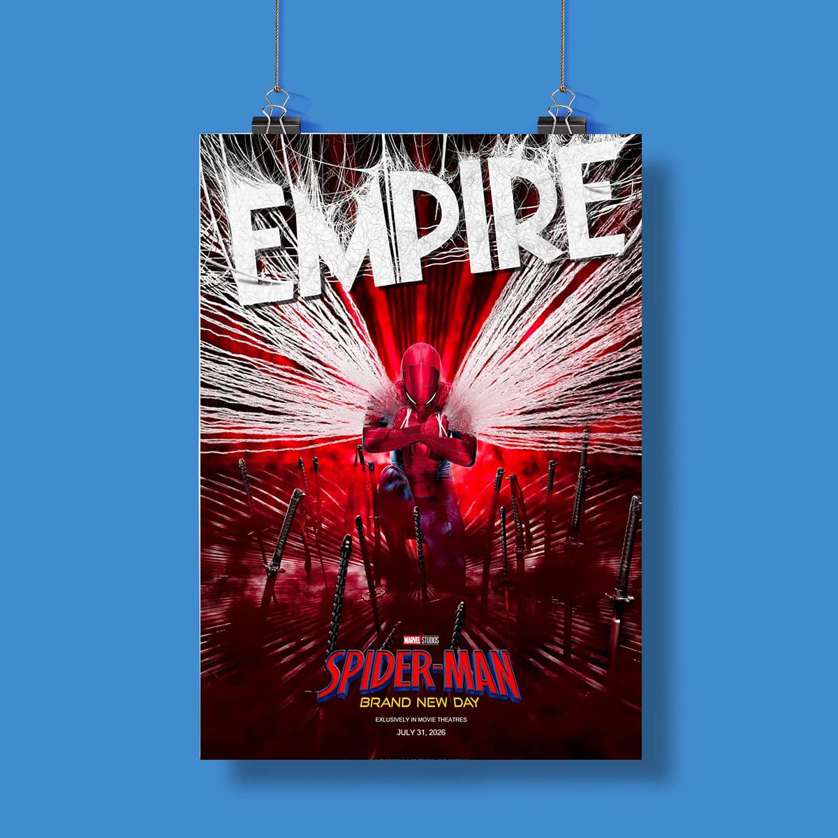 Empire Spider-Man Brand New Day July 31 2026 Poster Empire Spider-Man Brand New Day July 31 2026 Poster