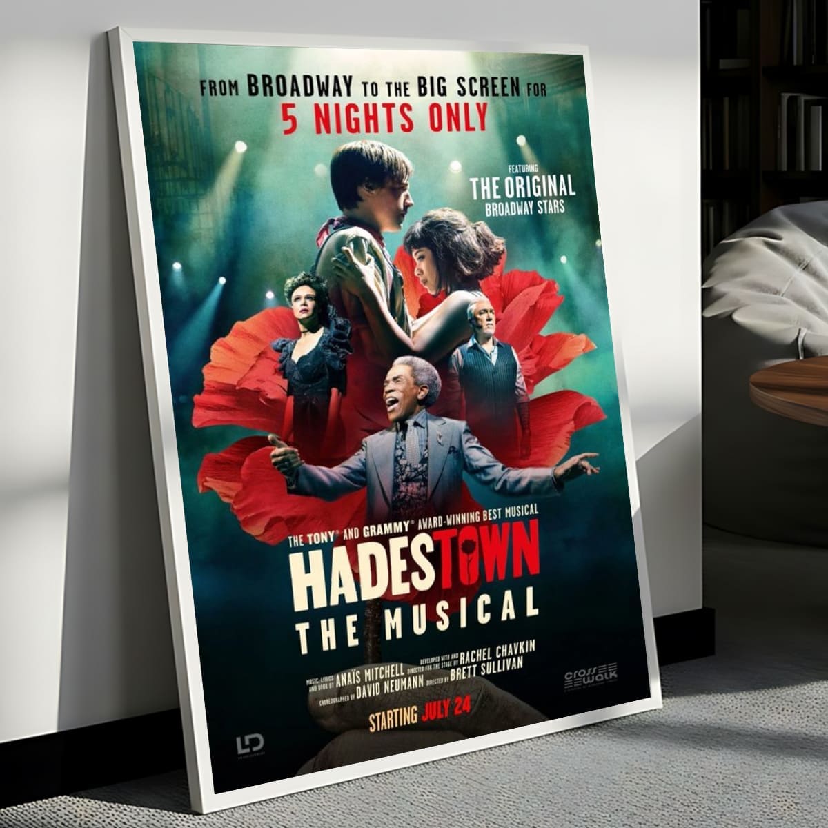 Hadestown The Musical July 24 2026 Poster Hadestown The Musical July 24 2026 Poster