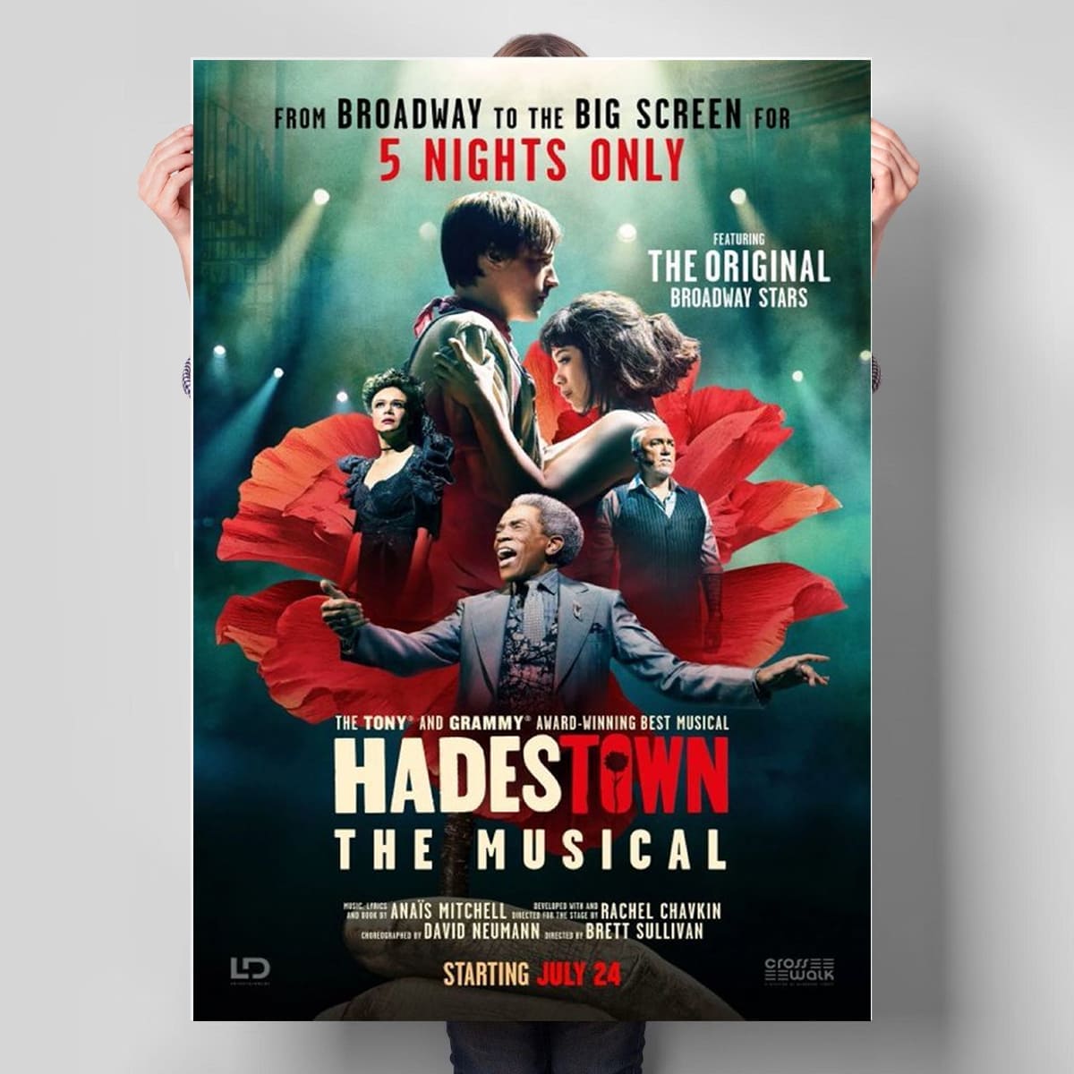 Hadestown The Musical July 24 2026 Poster Hadestown The Musical July 24 2026 Poster