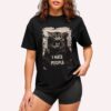 Jeff Satur Cat I Hate People T Shirt 2
