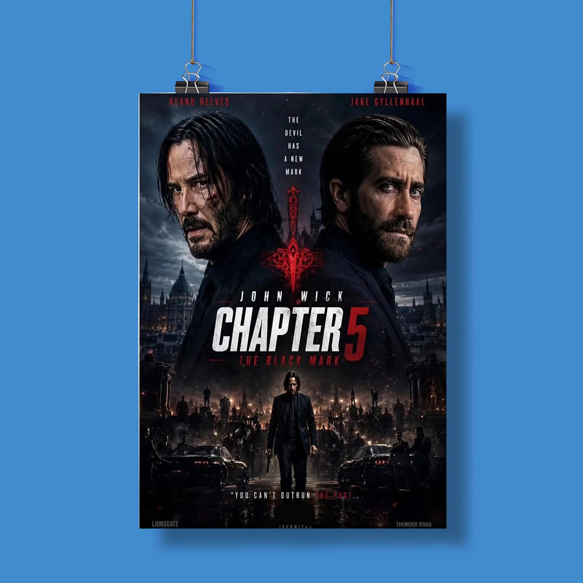 John Wick Chapter 5 The Black Mark Poster John Wick Chapter 5 The Black Mark Poster