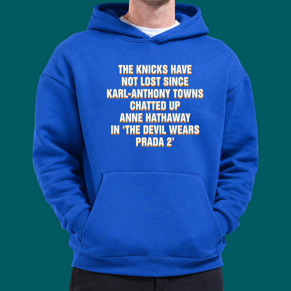 Knicks Have Not Lost Since KAT Anne Hathaway Shirt Knicks Have Not Lost Since KAT Anne Hathaway Shirt