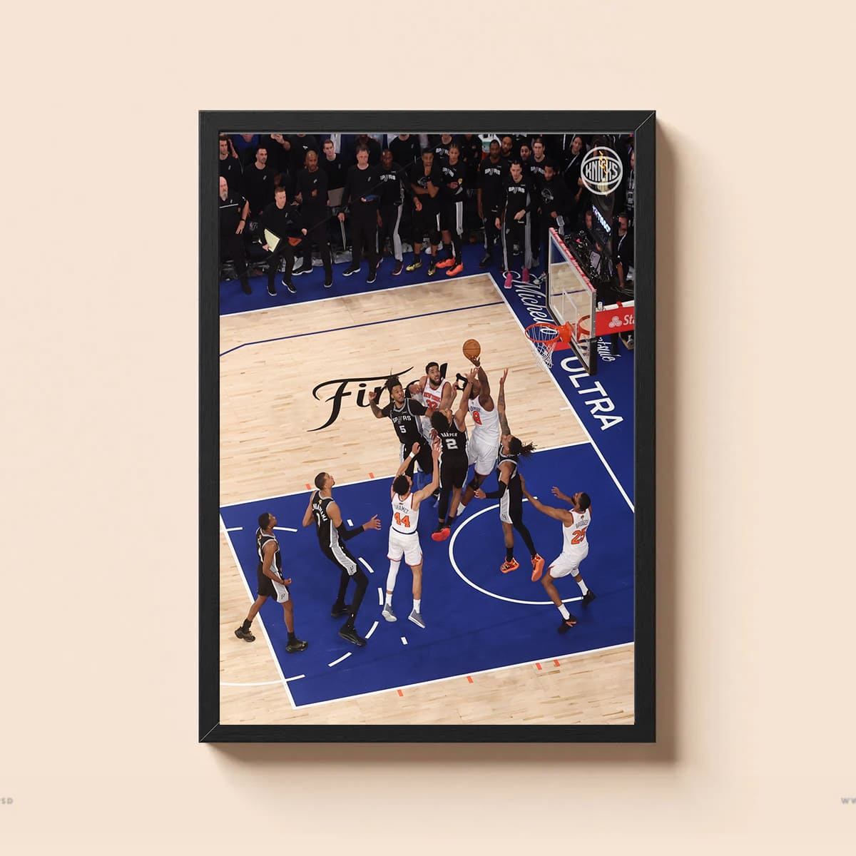 Moment Knicks Stage Historic Comeback To Beat Spurs 2026 Poster Moment Knicks Stage Historic Comeback To Beat Spurs 2026 Poster