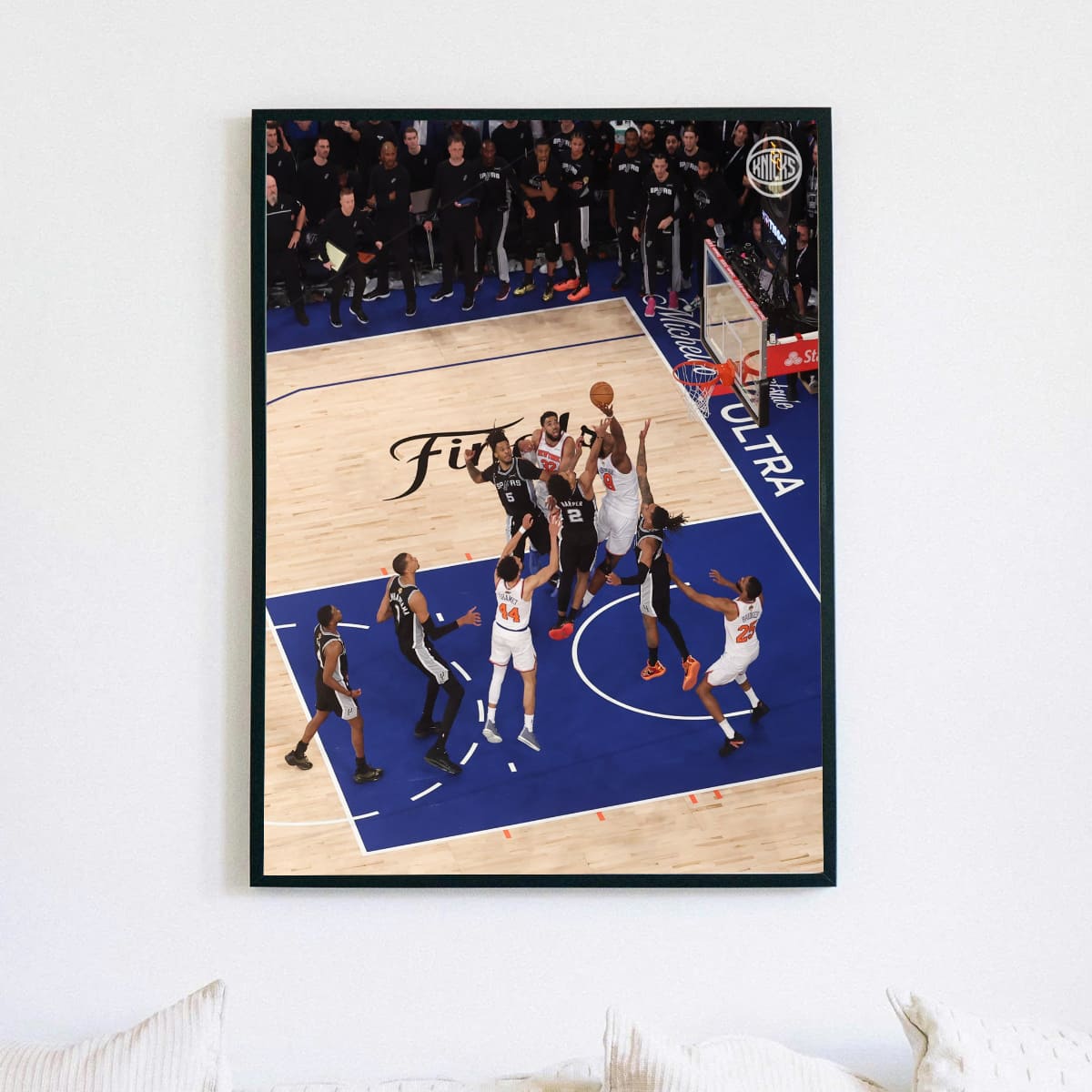 Moment Knicks Stage Historic Comeback To Beat Spurs 2026 Poster Moment Knicks Stage Historic Comeback To Beat Spurs 2026 Poster