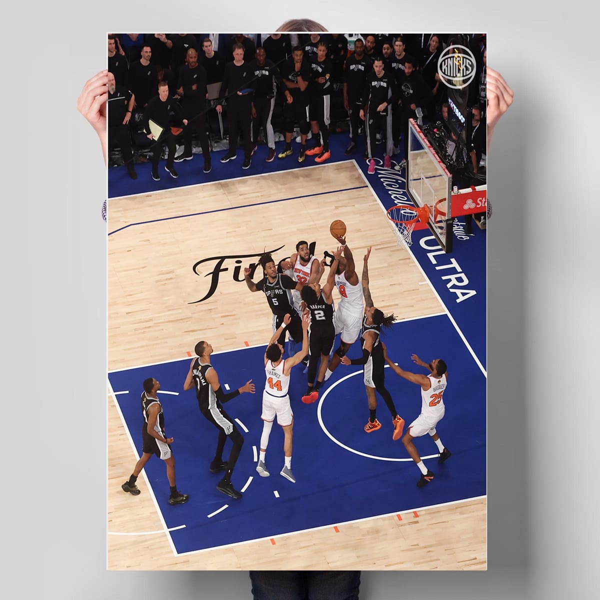 Moment Knicks Stage Historic Comeback To Beat Spurs 2026 Poster Moment Knicks Stage Historic Comeback To Beat Spurs 2026 Poster