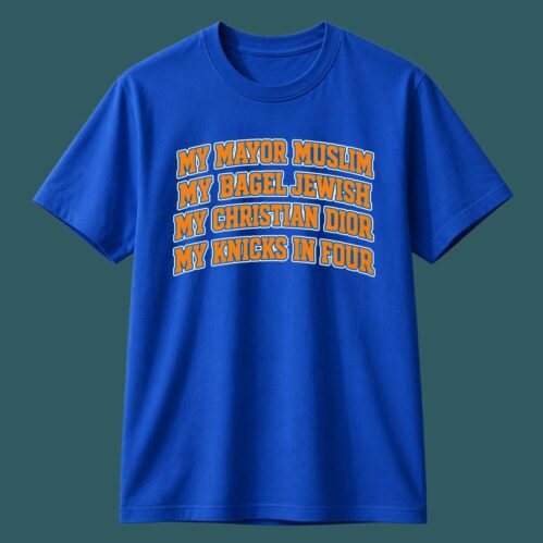 My Mayor Muslim My Bagel Jewish Shirt