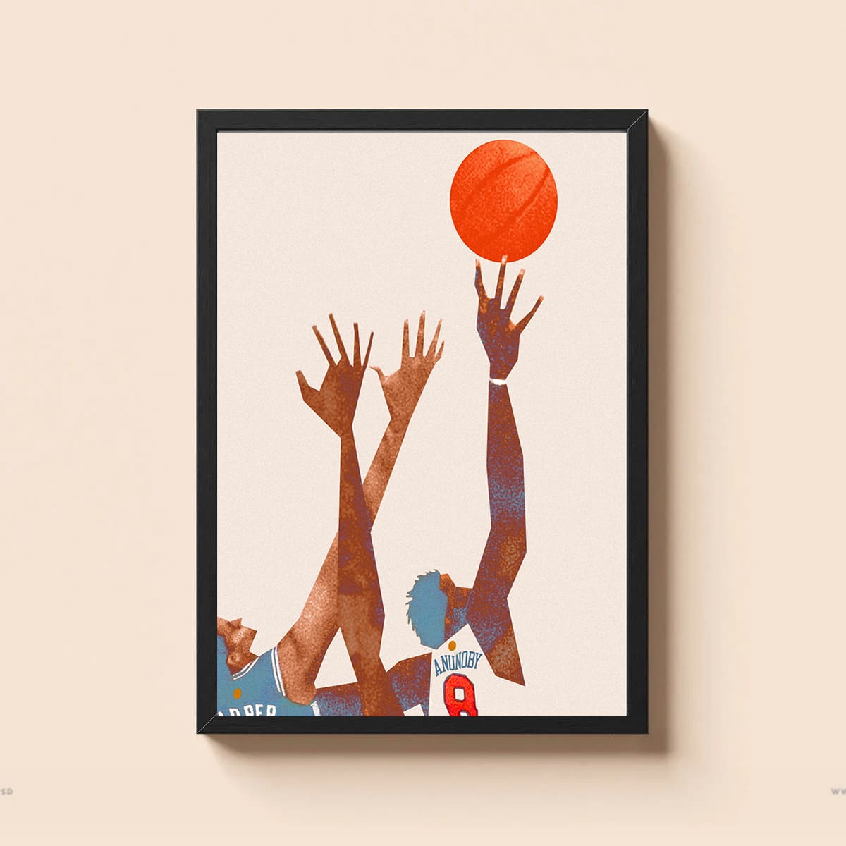 OG Anunoby’s Game-Winning Moment in Game 4 in 2026 Poster OG Anunoby’s Game-Winning Moment in Game 4 in 2026 Poster