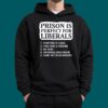 Prison Is Perfect For Liberals Shirt 3