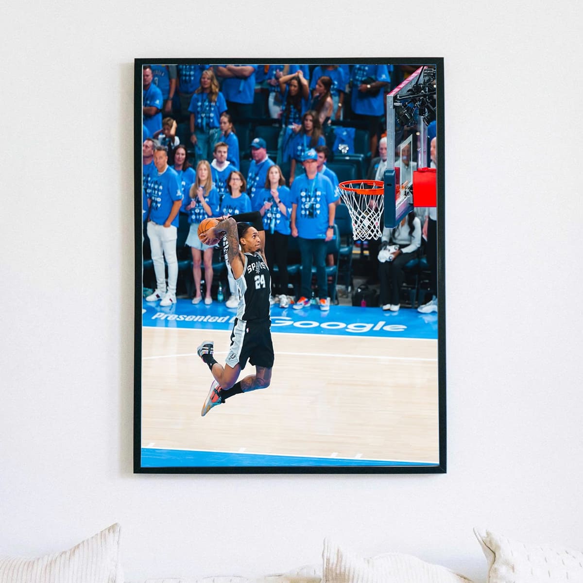 San Antonio Spurs Game 7 Dunk May 30 2026 Poster San Antonio Spurs Game 7 Dunk May 30 2026 Poster