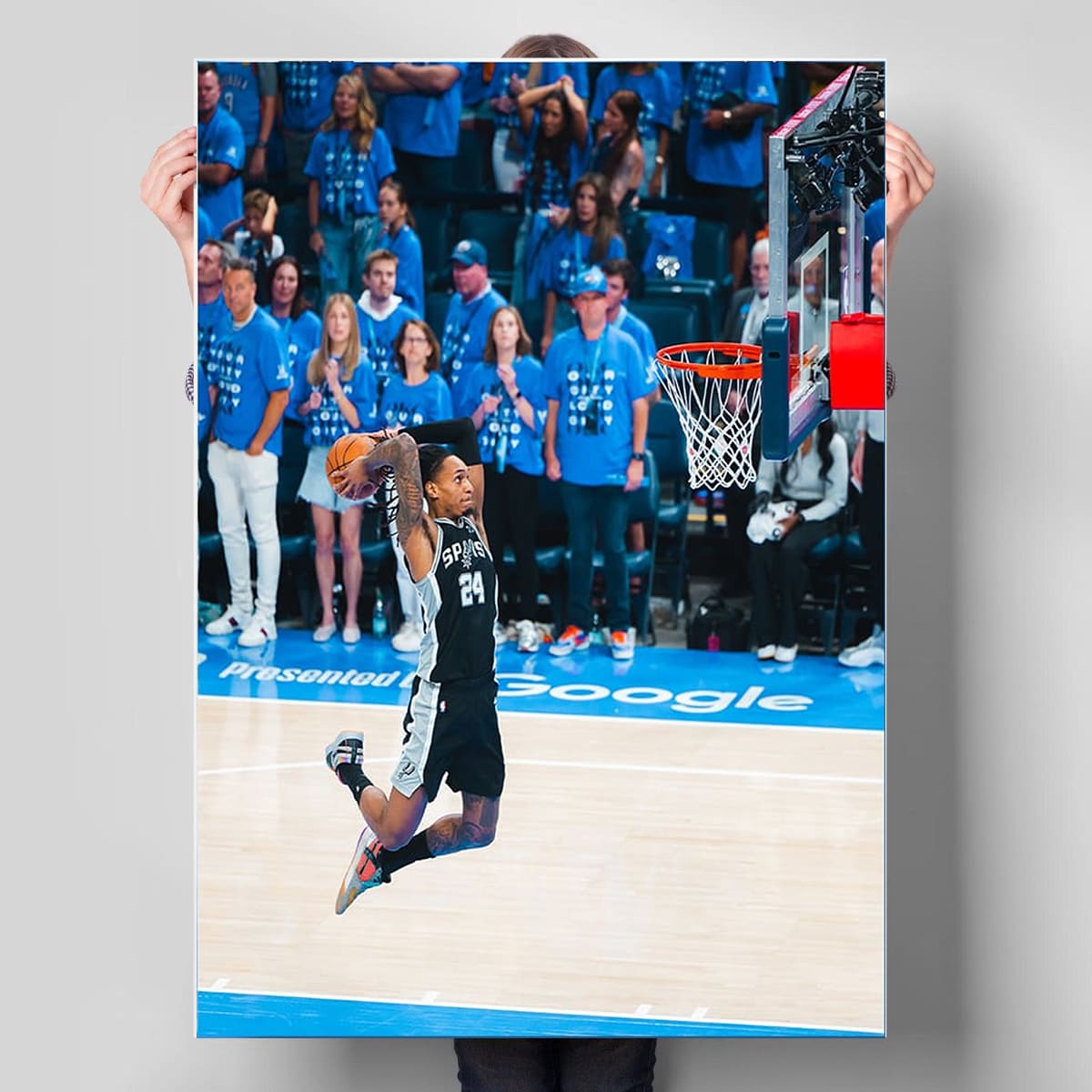 San Antonio Spurs Game 7 Dunk May 30 2026 Poster San Antonio Spurs Game 7 Dunk May 30 2026 Poster