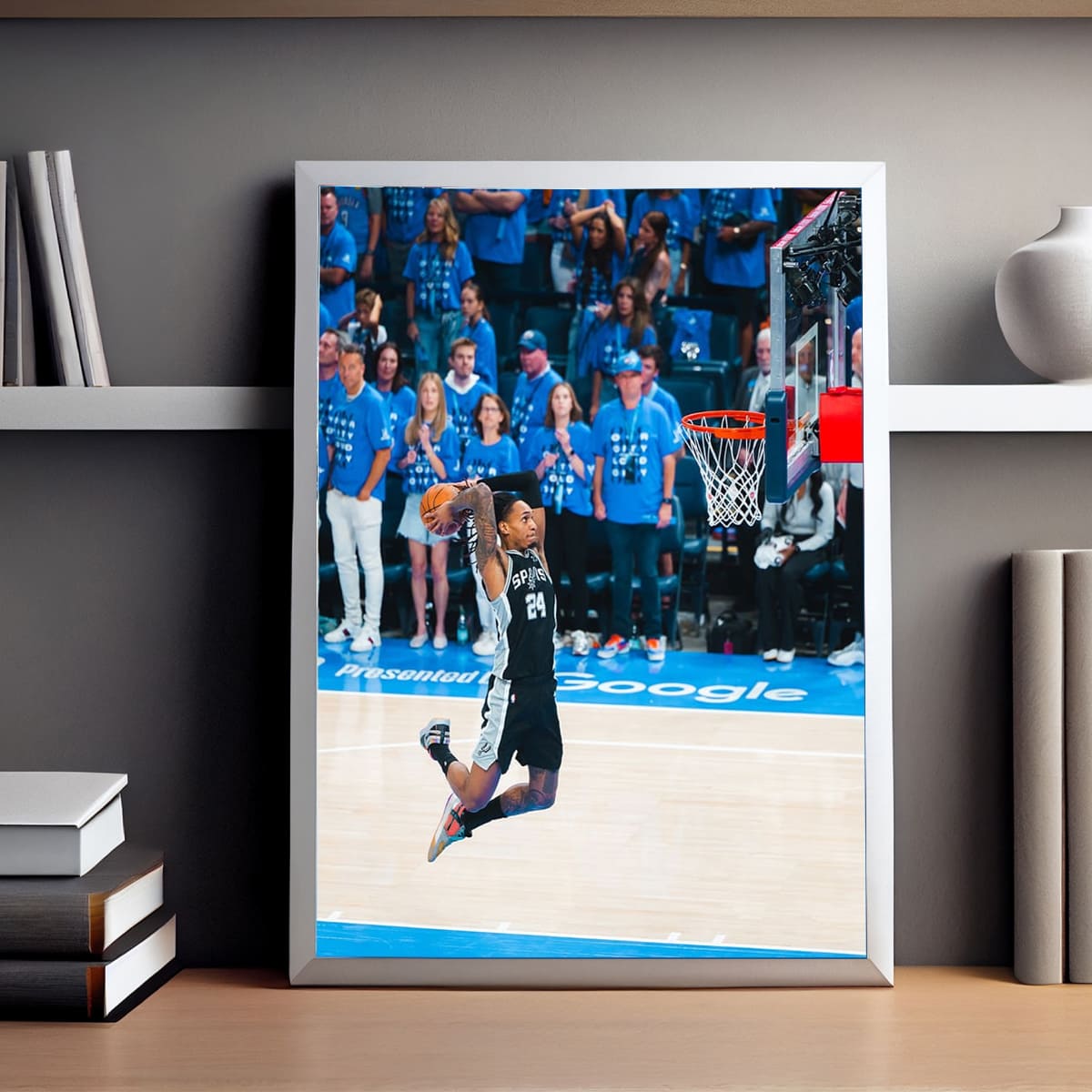 San Antonio Spurs Game 7 Dunk May 30 2026 Poster San Antonio Spurs Game 7 Dunk May 30 2026 Poster