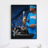 Shai MVP Trophy Wembanyama Viral Moment Poster 1 Shai MVP Trophy Wembanyama Viral Moment Poster 5