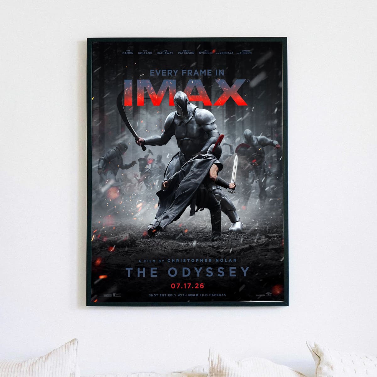 The Odyssey July 17 2026 Movie Poster The Odyssey July 17 2026 Movie Poster