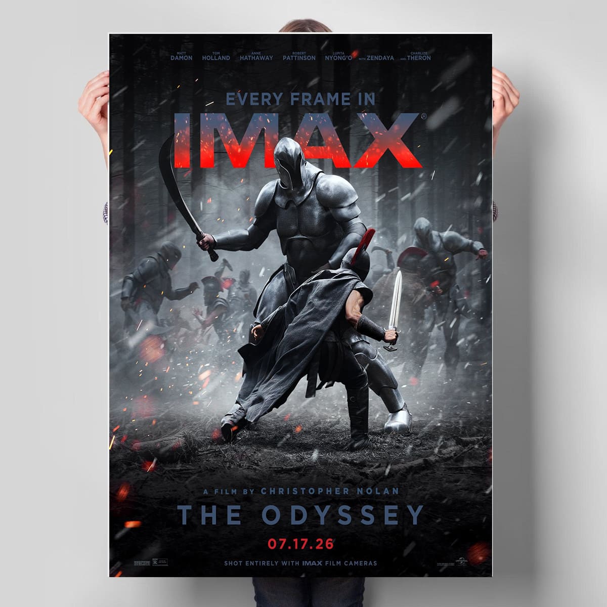 The Odyssey July 17 2026 Movie Poster The Odyssey July 17 2026 Movie Poster