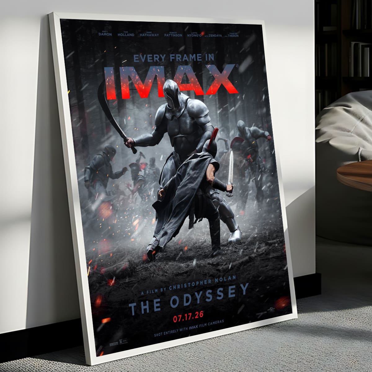 The Odyssey July 17 2026 Movie Poster The Odyssey July 17 2026 Movie Poster