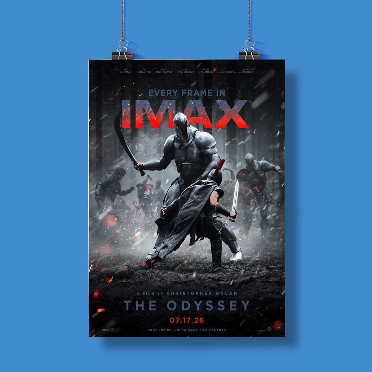 The Odyssey July 17 2026 Movie Poster The Odyssey July 17 2026 Movie Poster