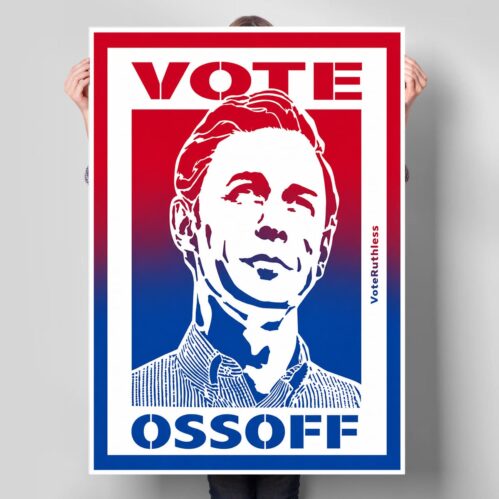 Vote Ossoff 2026 Poster