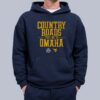 West Virginia Baseball Country Roads Take Me To Omaha T shirt 5