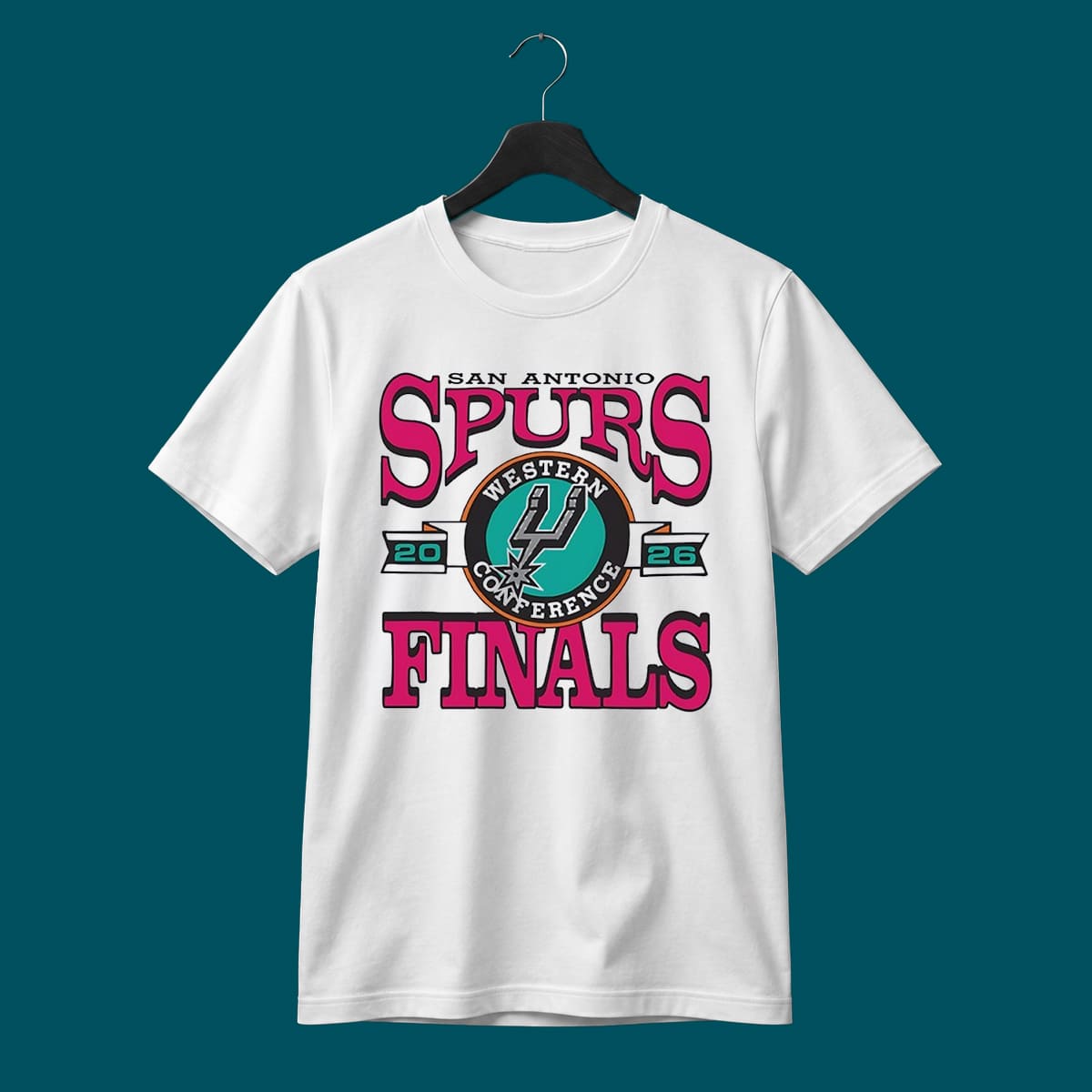 Spurs T-Shirt Western Conference Finals 2026 Spurs T-Shirt Western Conference Finals 2026