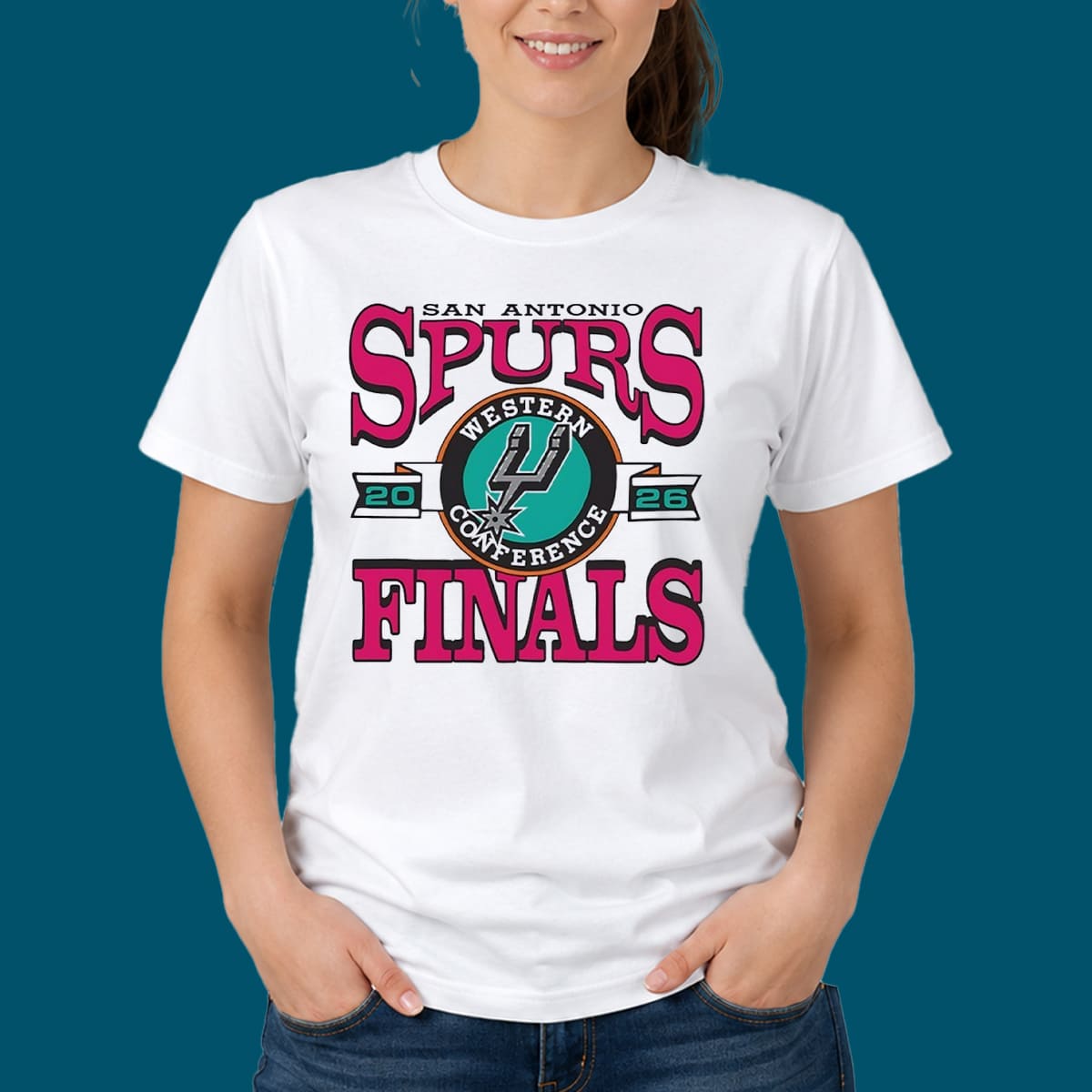Spurs T-Shirt Western Conference Finals 2026 Spurs T-Shirt Western Conference Finals 2026